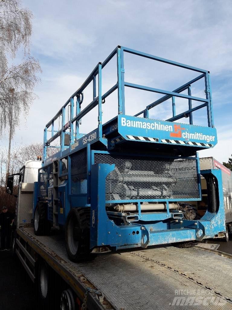Genie GS 4390 RT Makazaste platforme