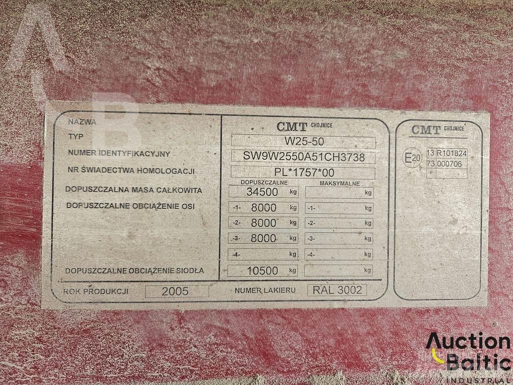 CMT W25-50 Poluprikolice sa ciradom