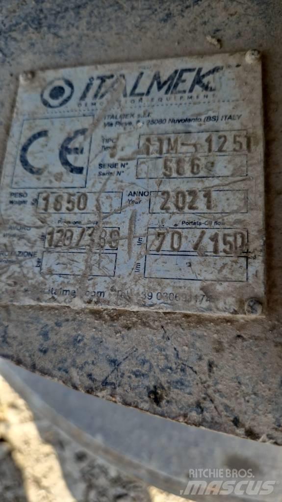 Italmek ITM125 Ostale komponente za građevinarstvo