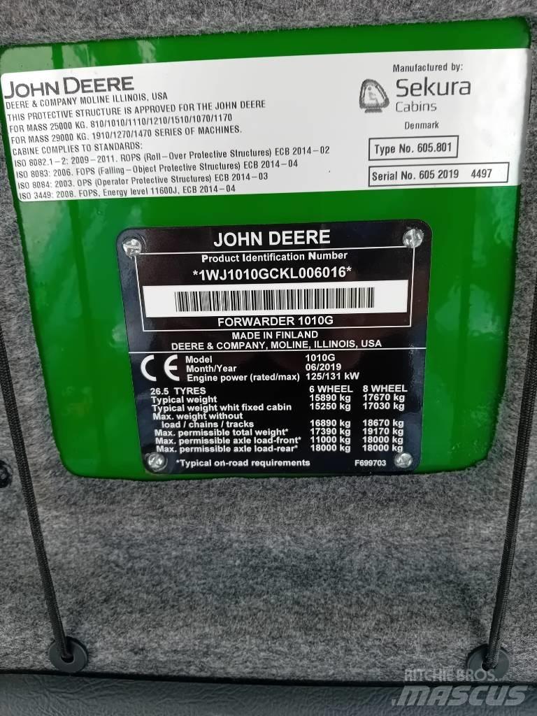 John Deere 1010G Forvarderi
