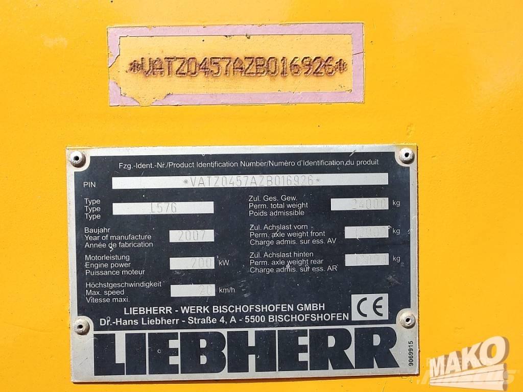 Liebherr L 576 Utovarivači na točkove