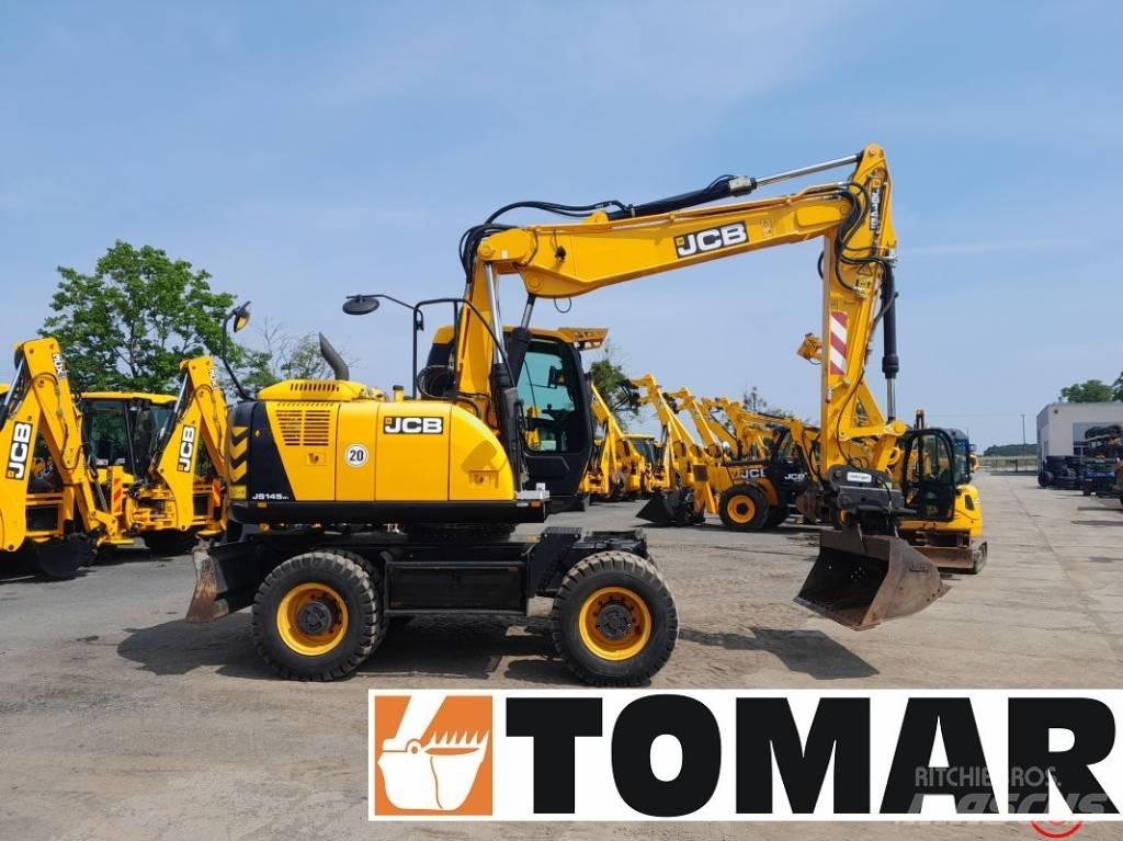 JCB JS 145 W Bageri točkaši