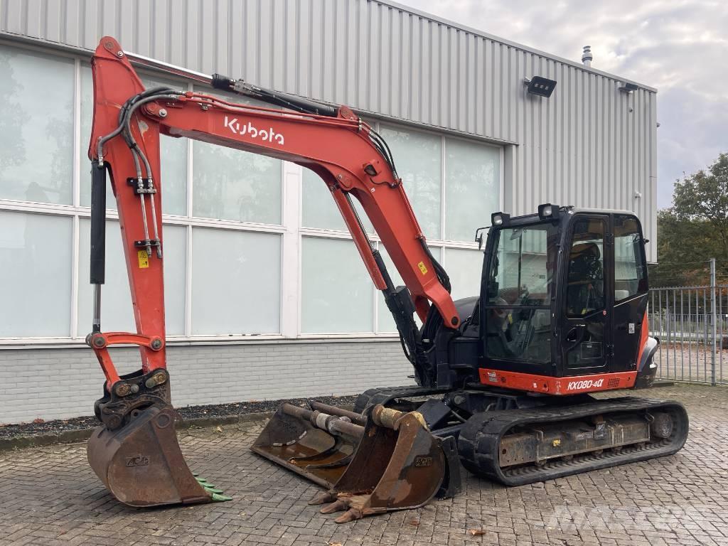 Kubota KX 080-4 CX Midi bageri 7t – 12t
