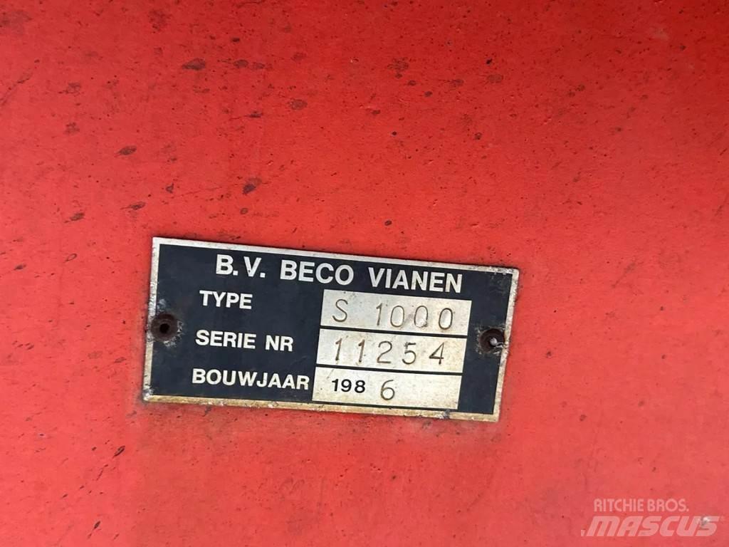 Beco S 1000 Pomoćne mašine