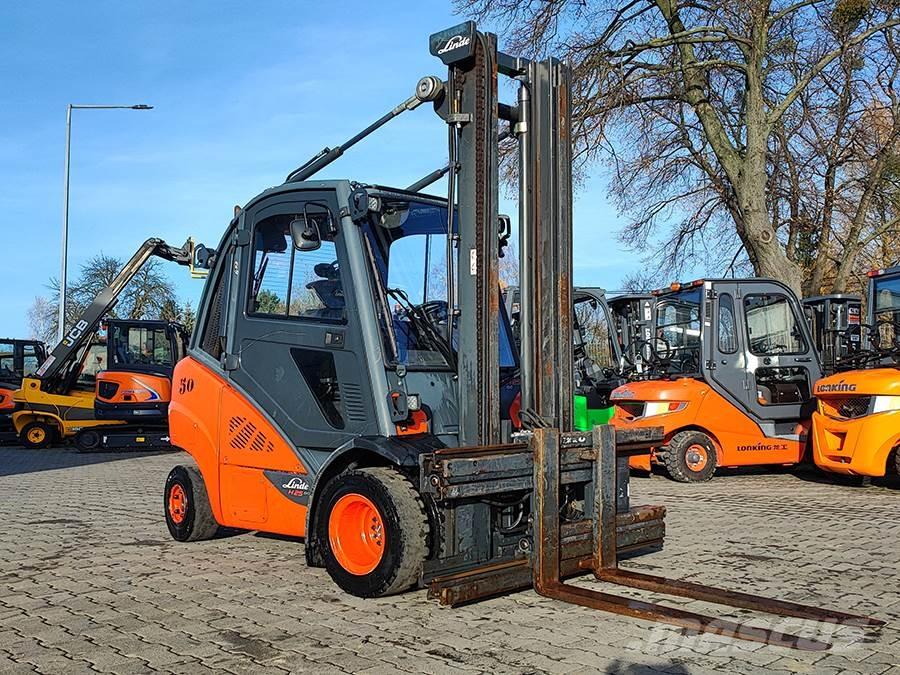 Linde H25T-02/600 Plinski viljuškari
