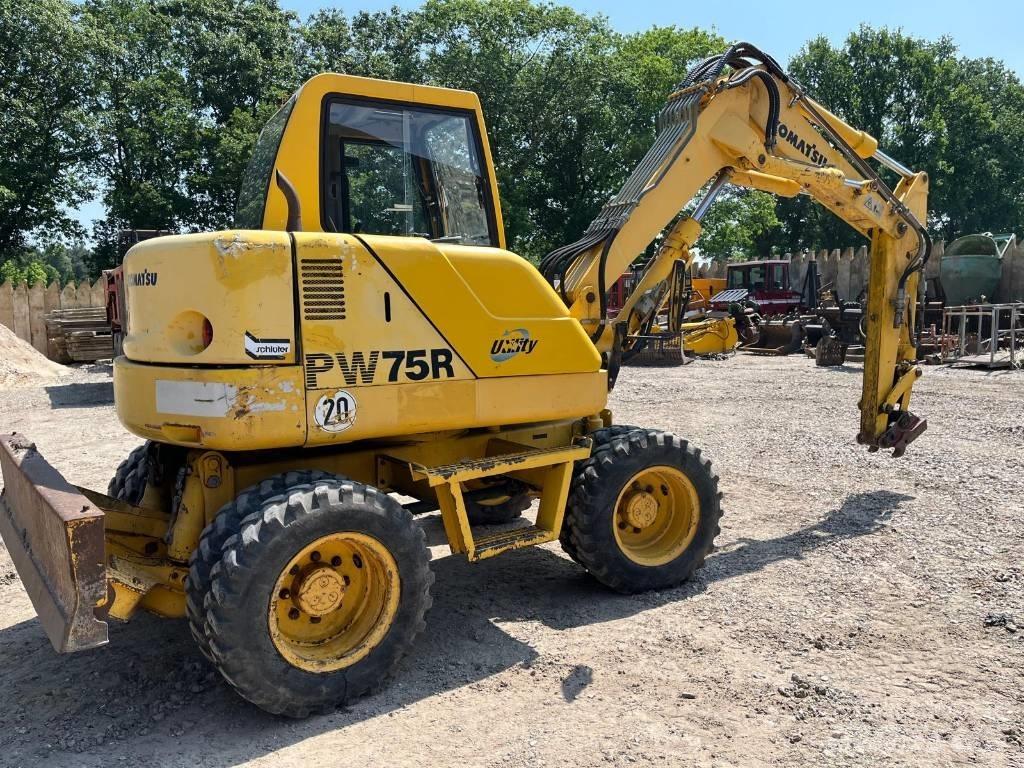 Komatsu PW 75 R Bageri točkaši