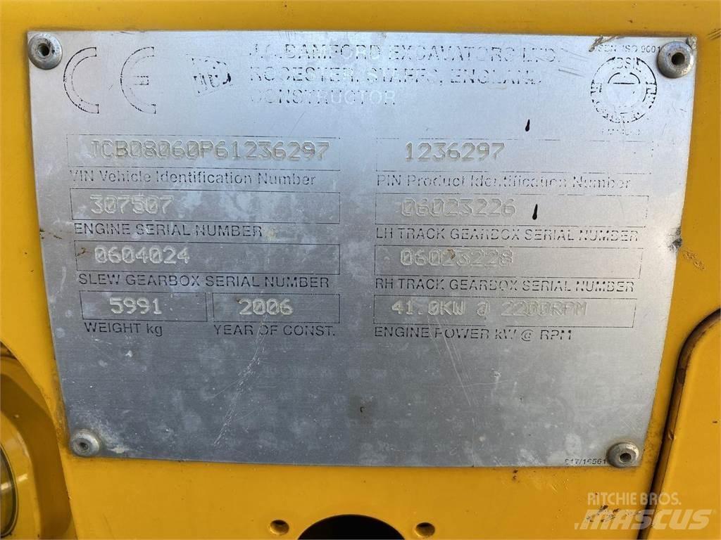 JCB 8060 Bageri točkaši