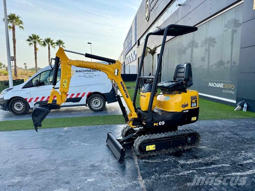 Komatsu PC 09-1 Mini bageri < 7t