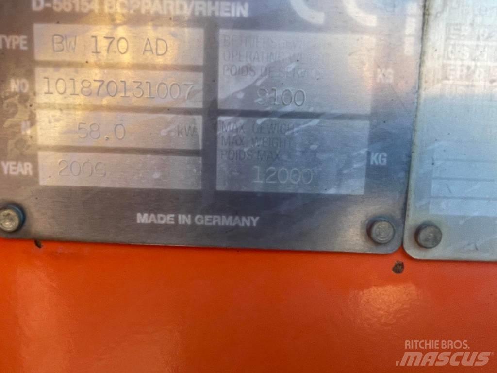 Bomag BW 170 AD Valjci sa duplim bubnjem