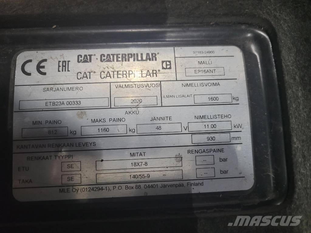 CAT EP 16 ANT Električni viljuškari