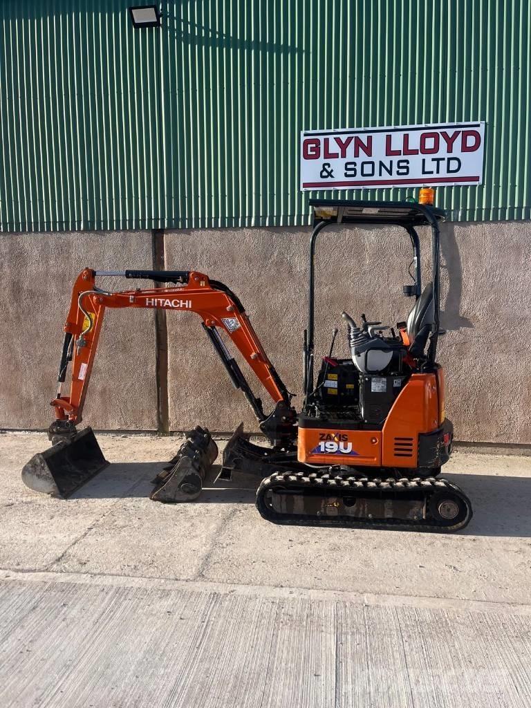 Hitachi ZX 19 U Mini bageri < 7t