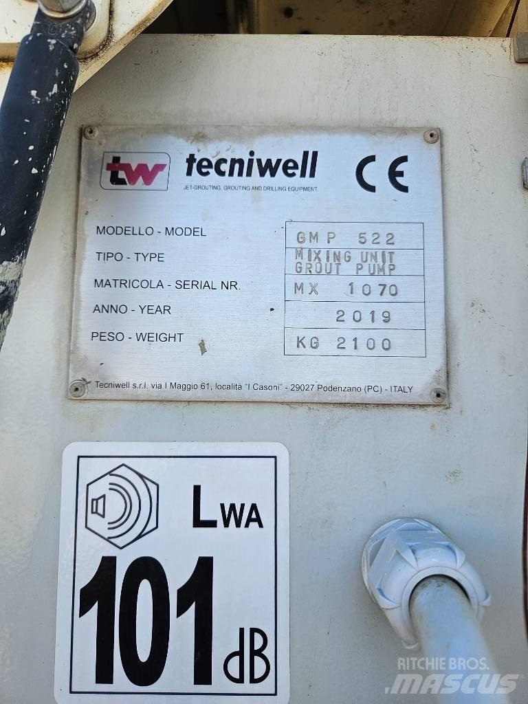  Tecniwell   GMP522 Polovne mešalice