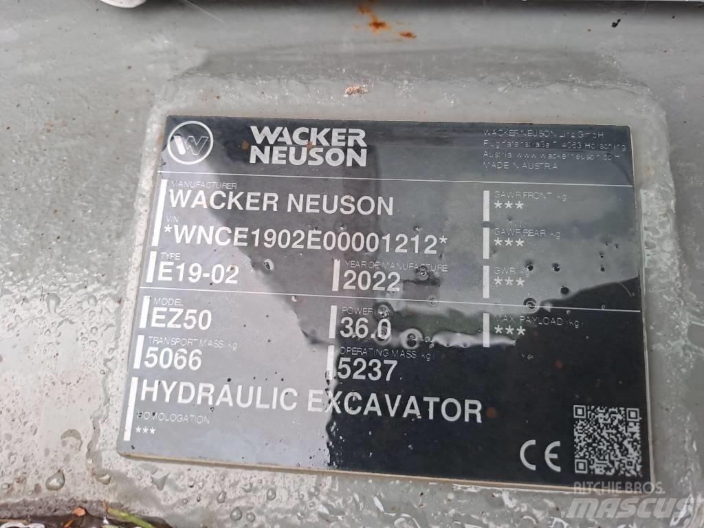 Wacker Neuson EZ50 Bageri guseničari