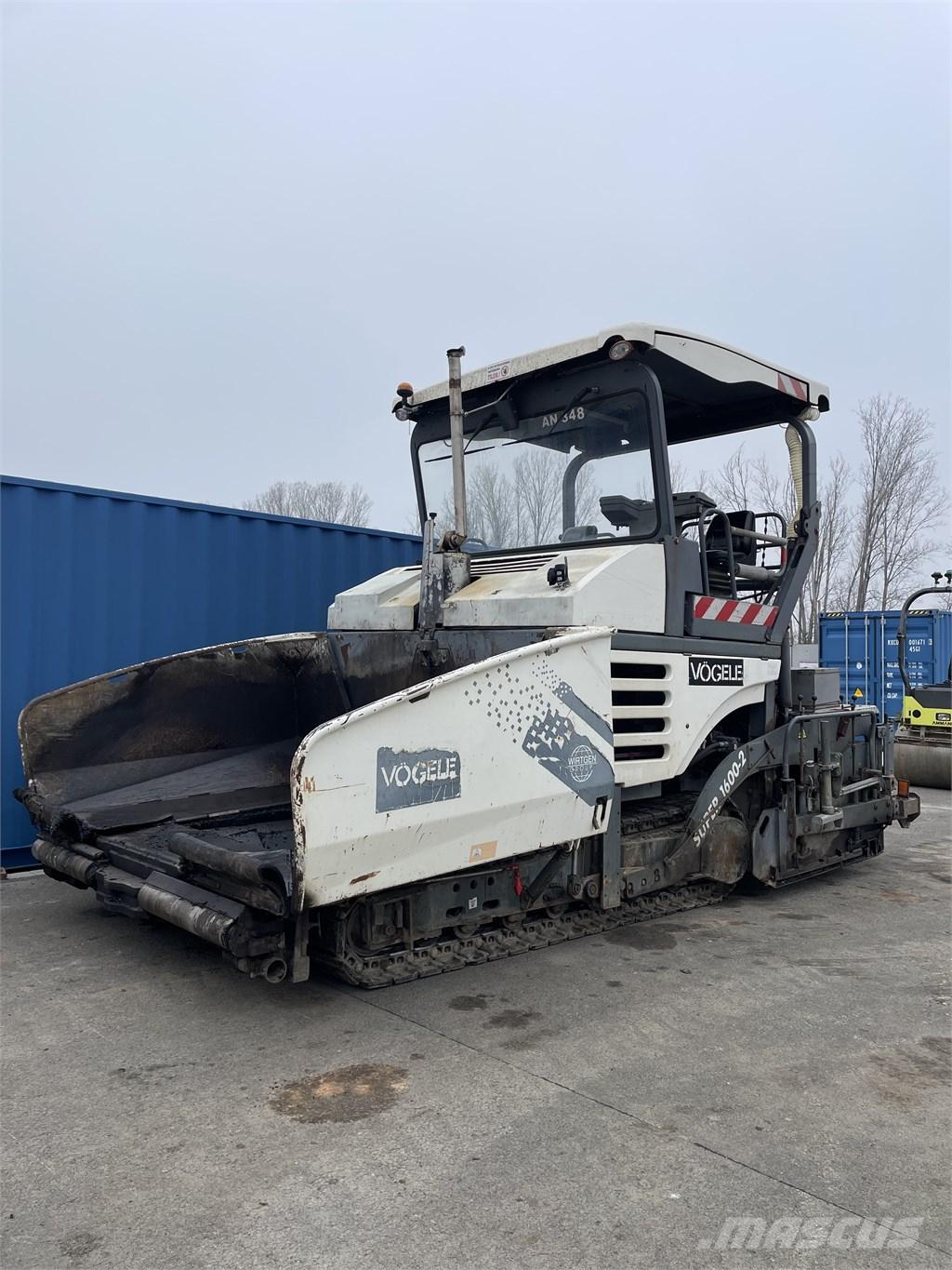 Vögele 1600-2 Asfaltni finišeri