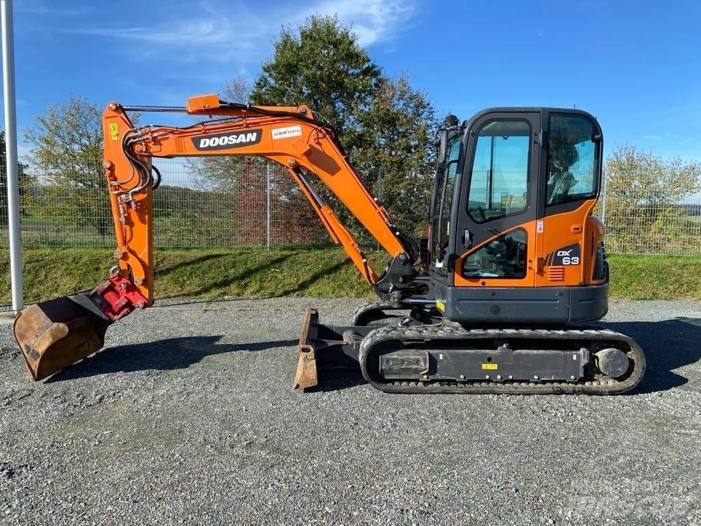 Doosan DX63-3 Bageri guseničari