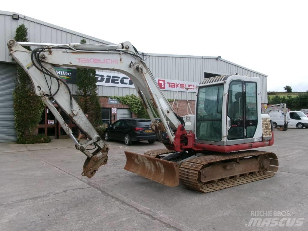 Takeuchi TB 175 Midi bageri 7t – 12t