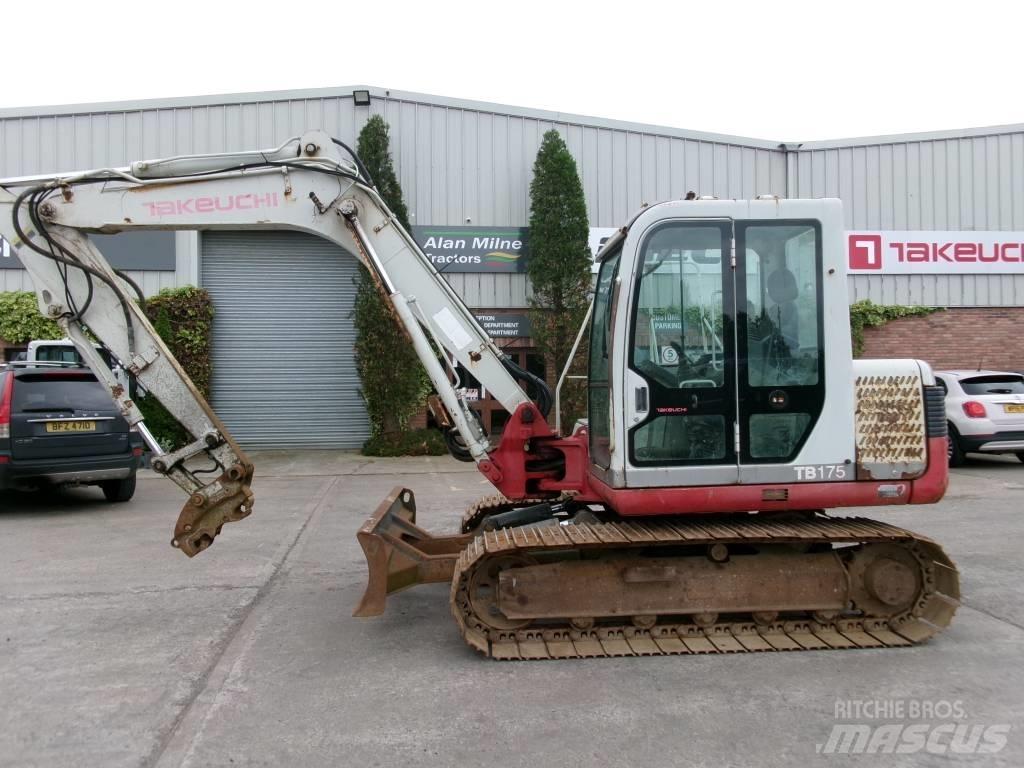 Takeuchi TB 175 Midi bageri 7t – 12t