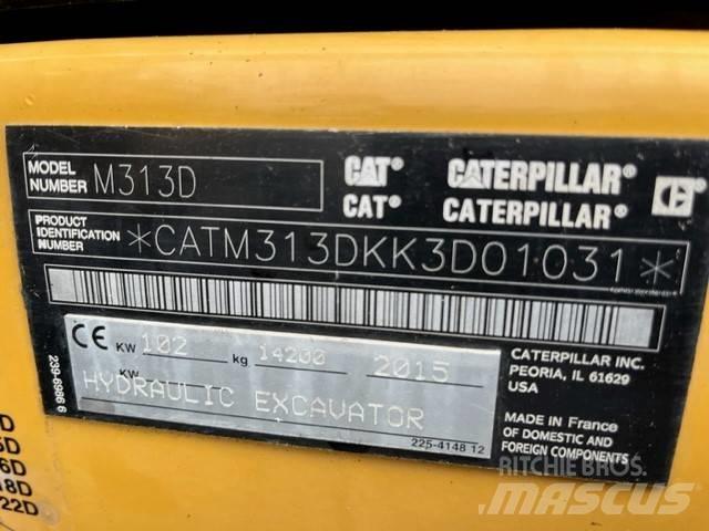 CAT M 313 D Bageri točkaši