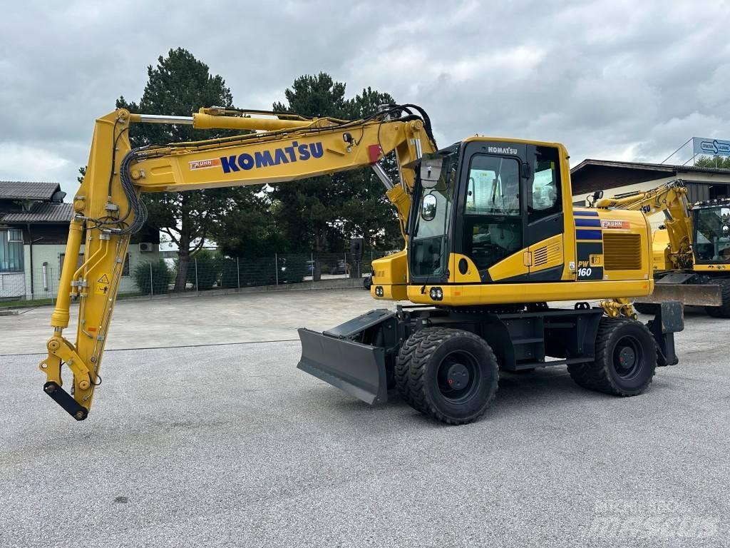 Komatsu PW 160-11EO Bageri točkaši