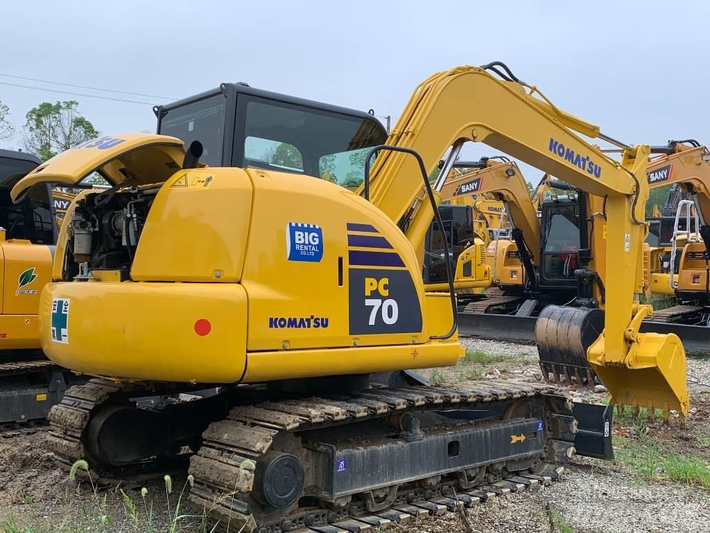 Komatsu PC 70 Midi bageri 7t – 12t
