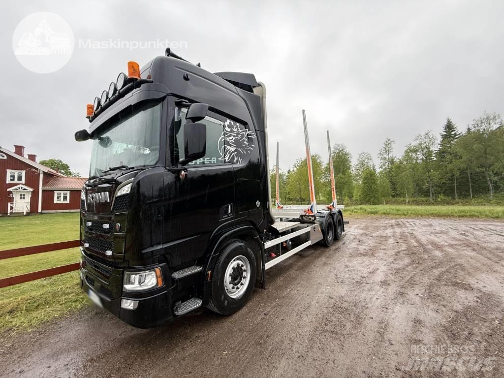 Scania R 580 Kamioni za drva Šticari