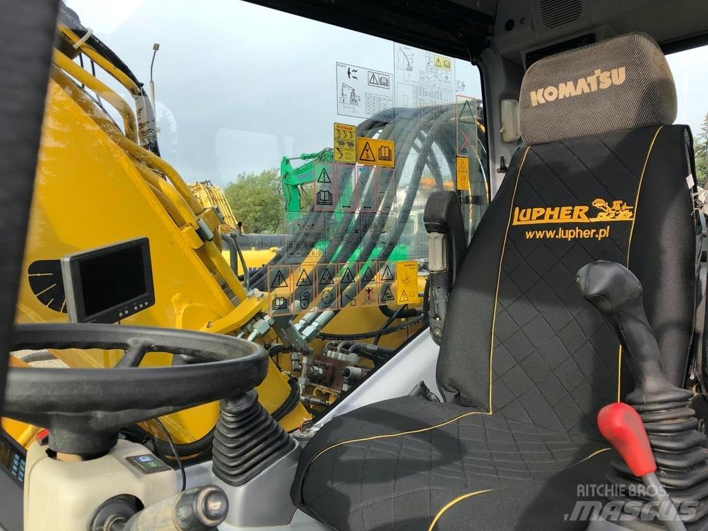 Komatsu PW180-7EO Bageri točkaši
