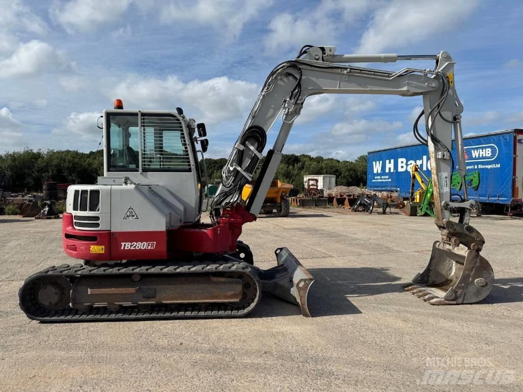 Takeuchi TB 280 FR Mini bageri < 7t