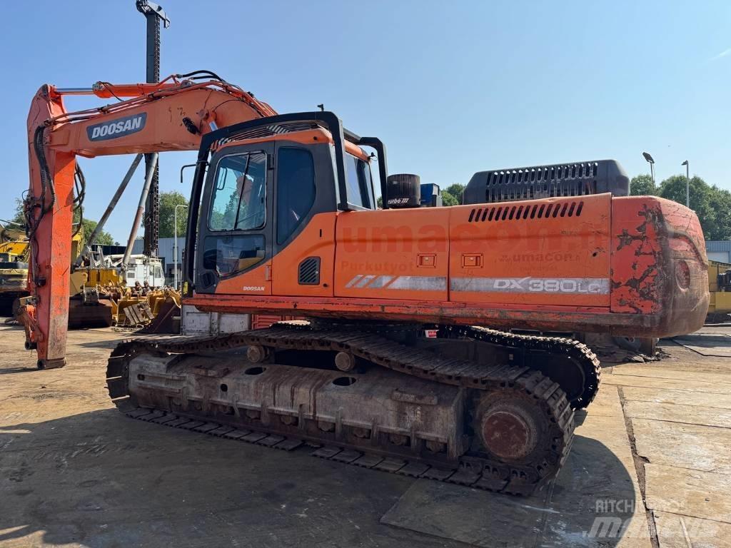 Doosan DX 380 LC Bageri guseničari