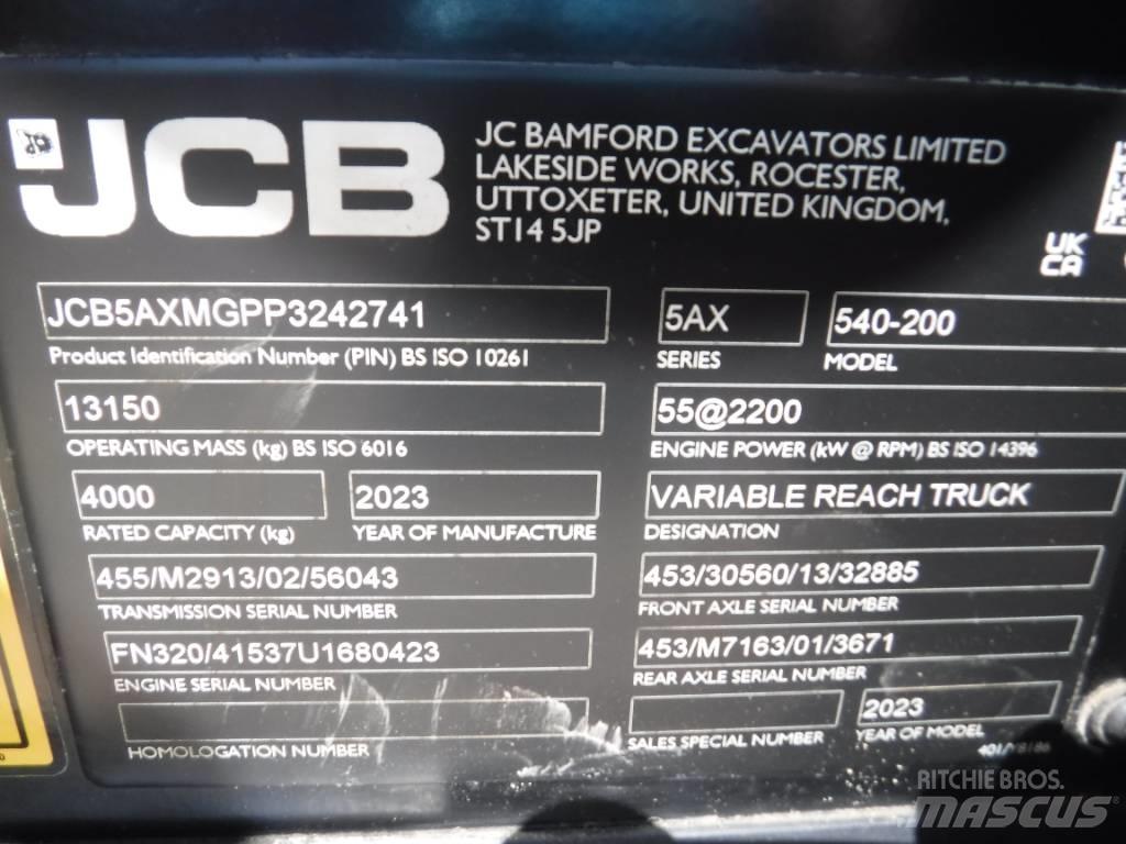 JCB 540-200 Teleskopski viljuškari