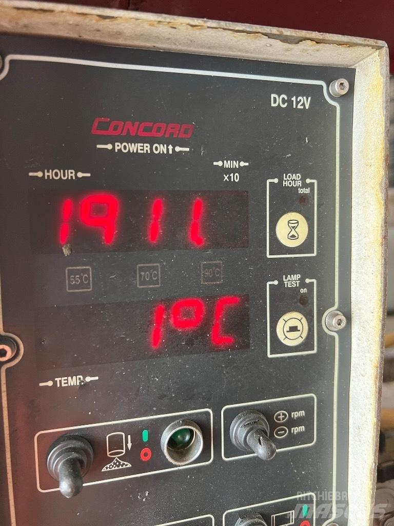 Concord CCP38ZX4-170 Kamionske beton pumpe