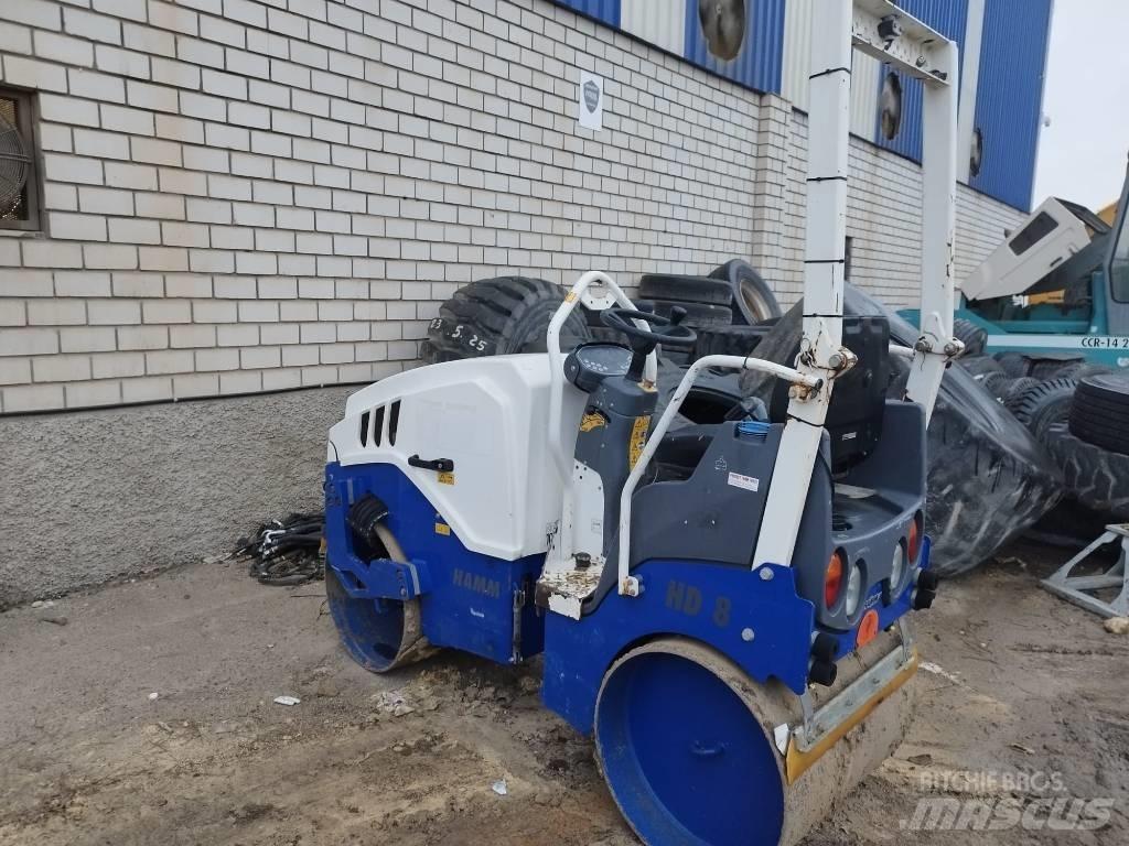 Hamm HD 8 VV Valjci sa duplim bubnjem