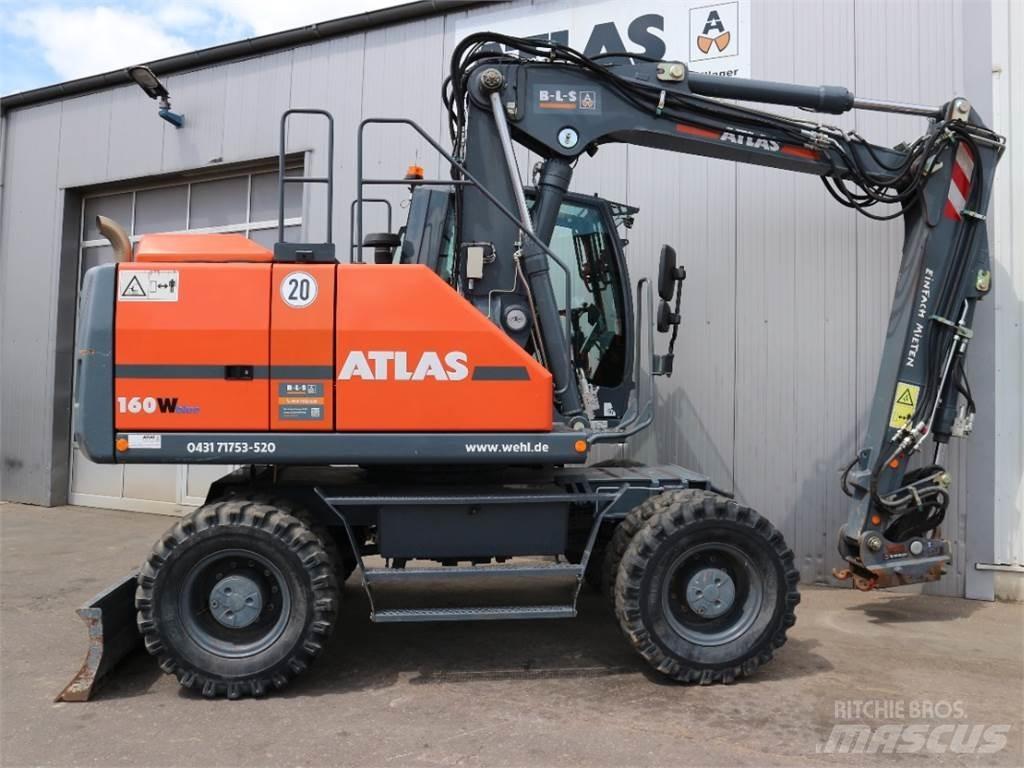 Atlas 160W-BLUE Bageri točkaši