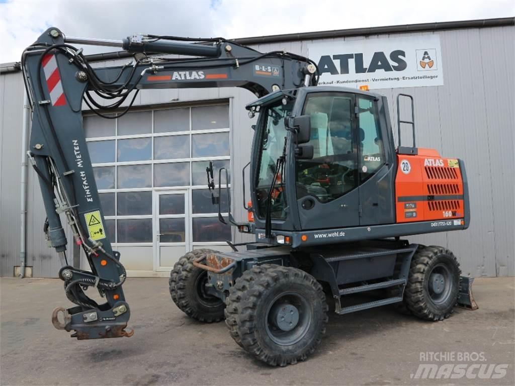 Atlas 160W-BLUE Bageri točkaši