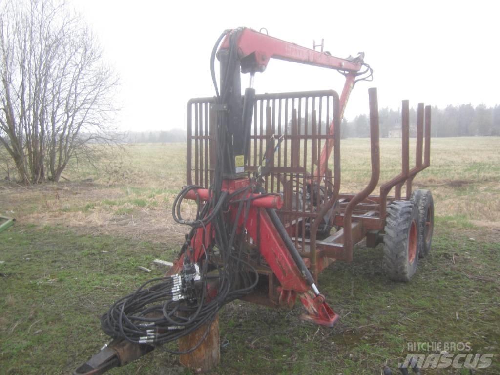 Patu 500 + Metsäkärry Šumske prikolice