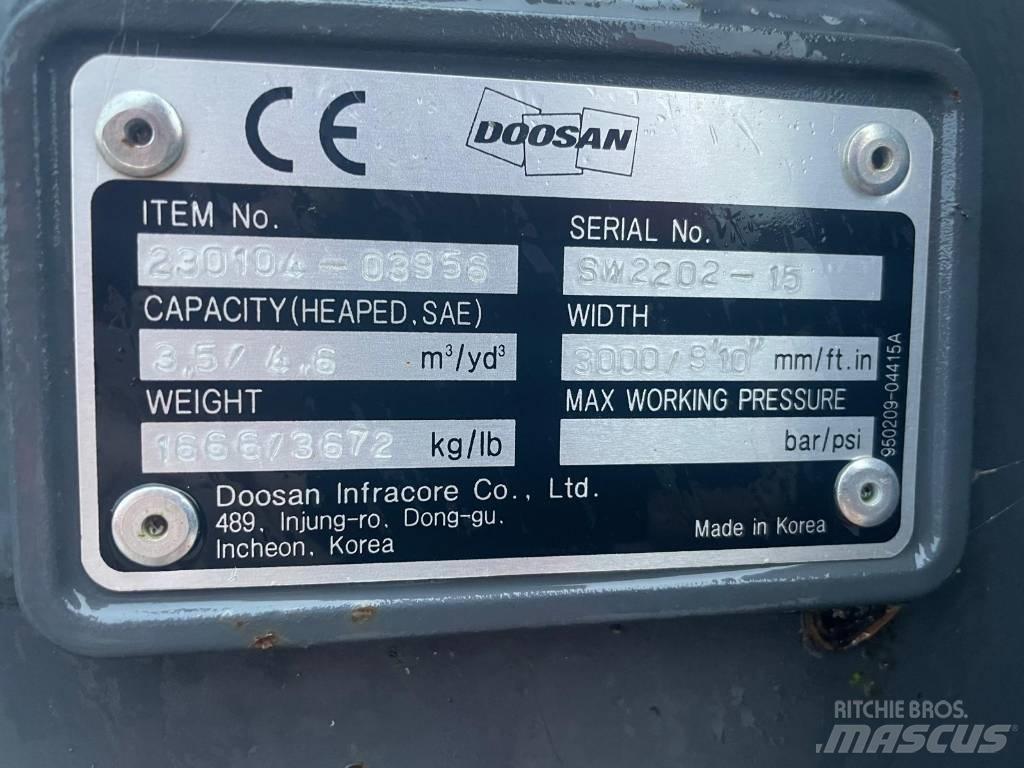 Doosan DL 320-7 Kašike / Korpe