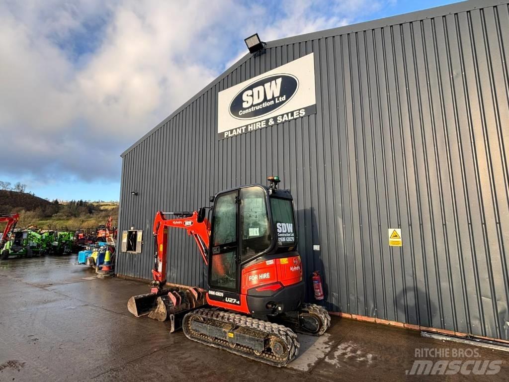 Kubota U 27-4 Mini bageri < 7t