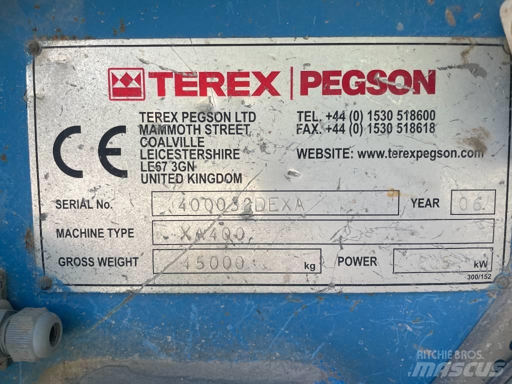 Terex Pegson XA 400 Mobilne drobilice