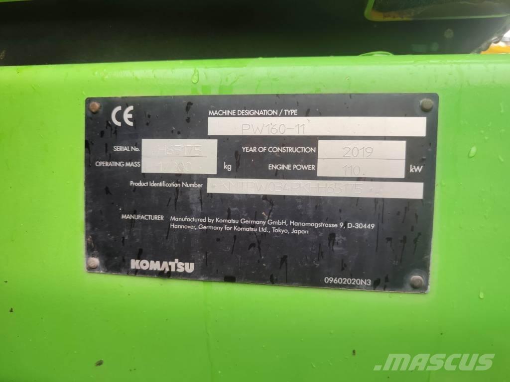 Komatsu PW 160-11 Bageri točkaši