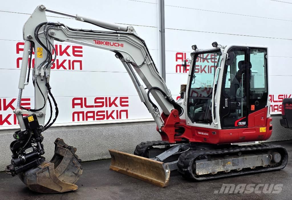Takeuchi TB 260 Mini bageri < 7t