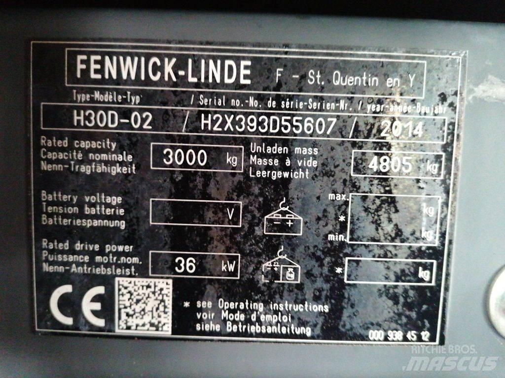 Linde H30D-02 Dizelski viljuškari