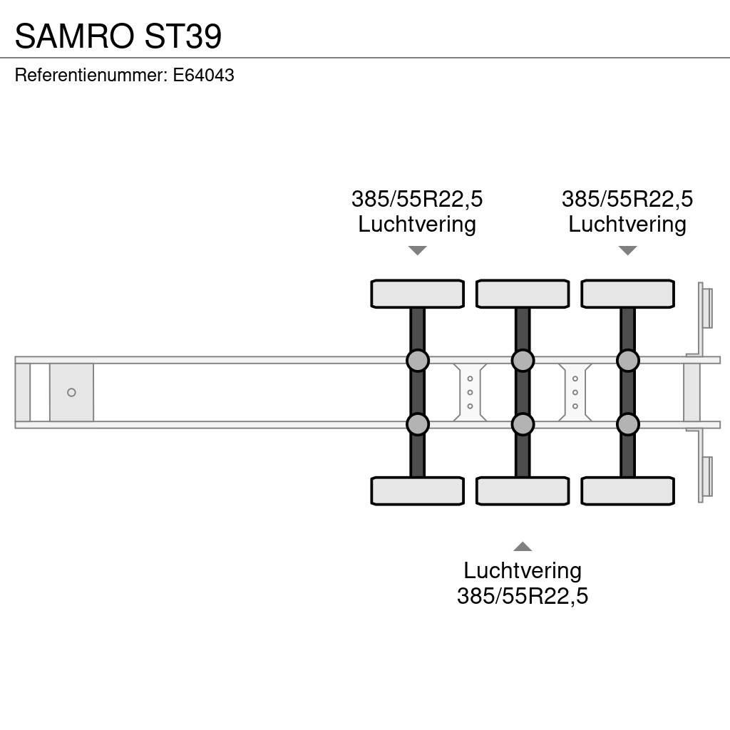 Samro ST39 Poluprikolice sa ciradom