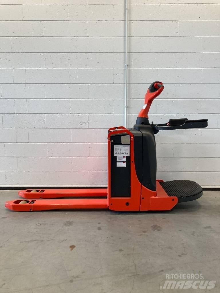 Linde T20P/1151 Nisko podizni električni viljuškar sa stajalištom