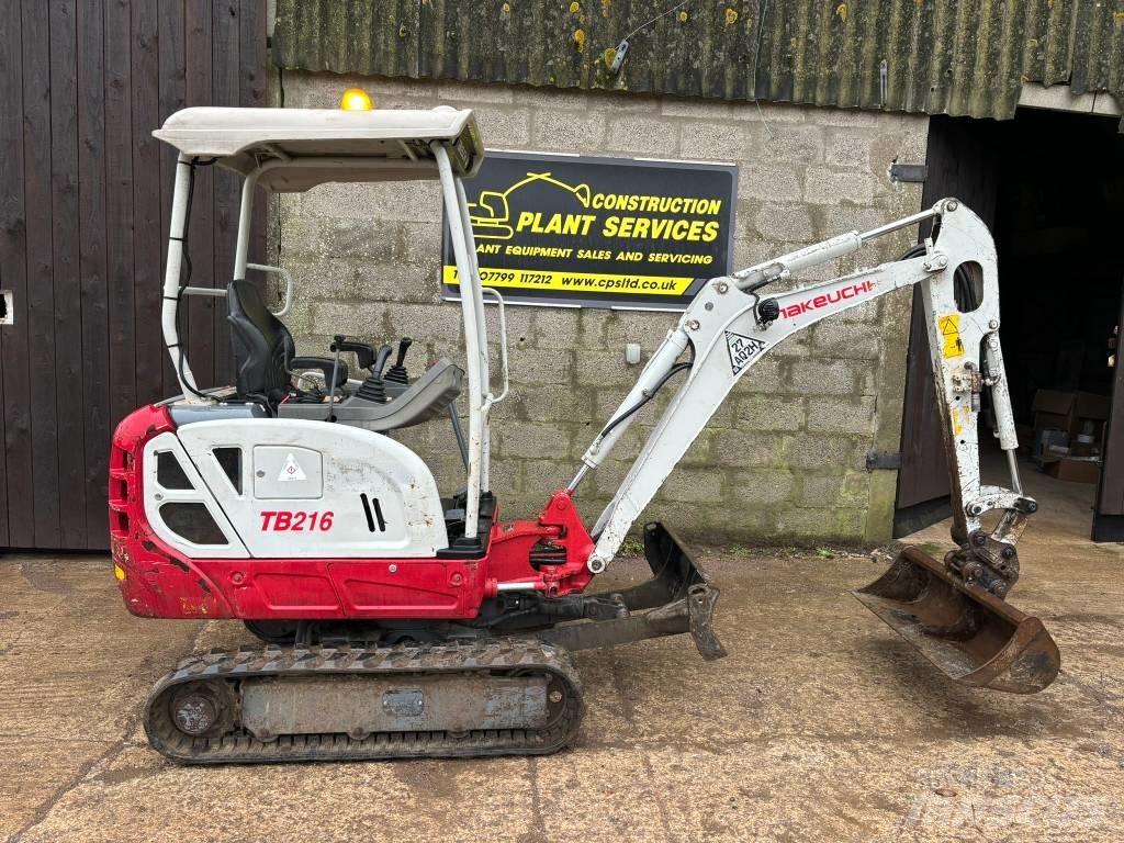 Takeuchi TB 216 Mini bageri < 7t