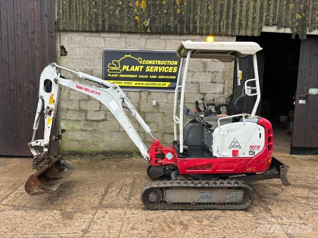 Takeuchi TB 216 Mini bageri < 7t