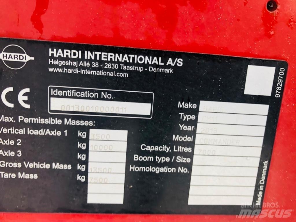 Hardi Commander 7000 Vučene prskalice