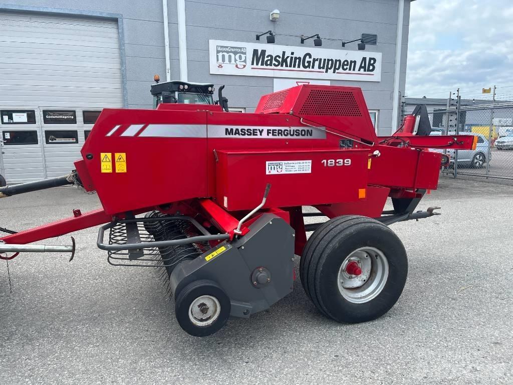 Massey Ferguson 1839 Prese/balirke za četvrtaste bale