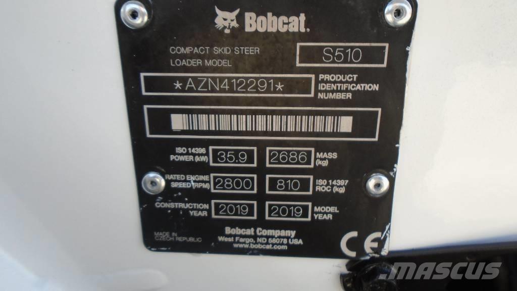 Bobcat S 510 Skid steer mini utovarivači
