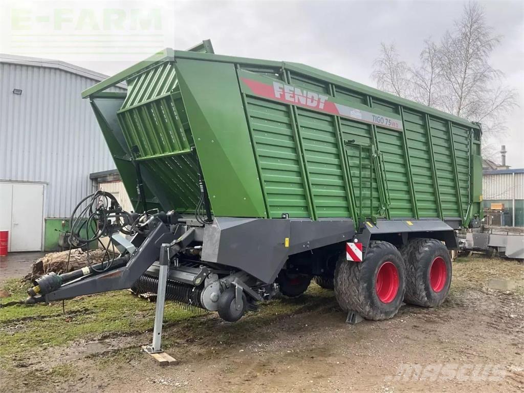 Fendt tigo 75 vr Ostale poluprikolice