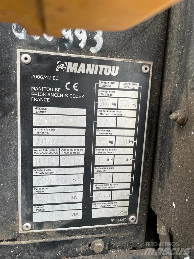Manitou 100 VJR Jarbolne penjajuće platforme