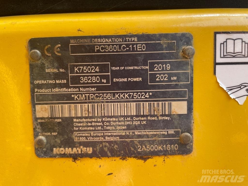 Komatsu PC 360 LC-11 Bageri guseničari
